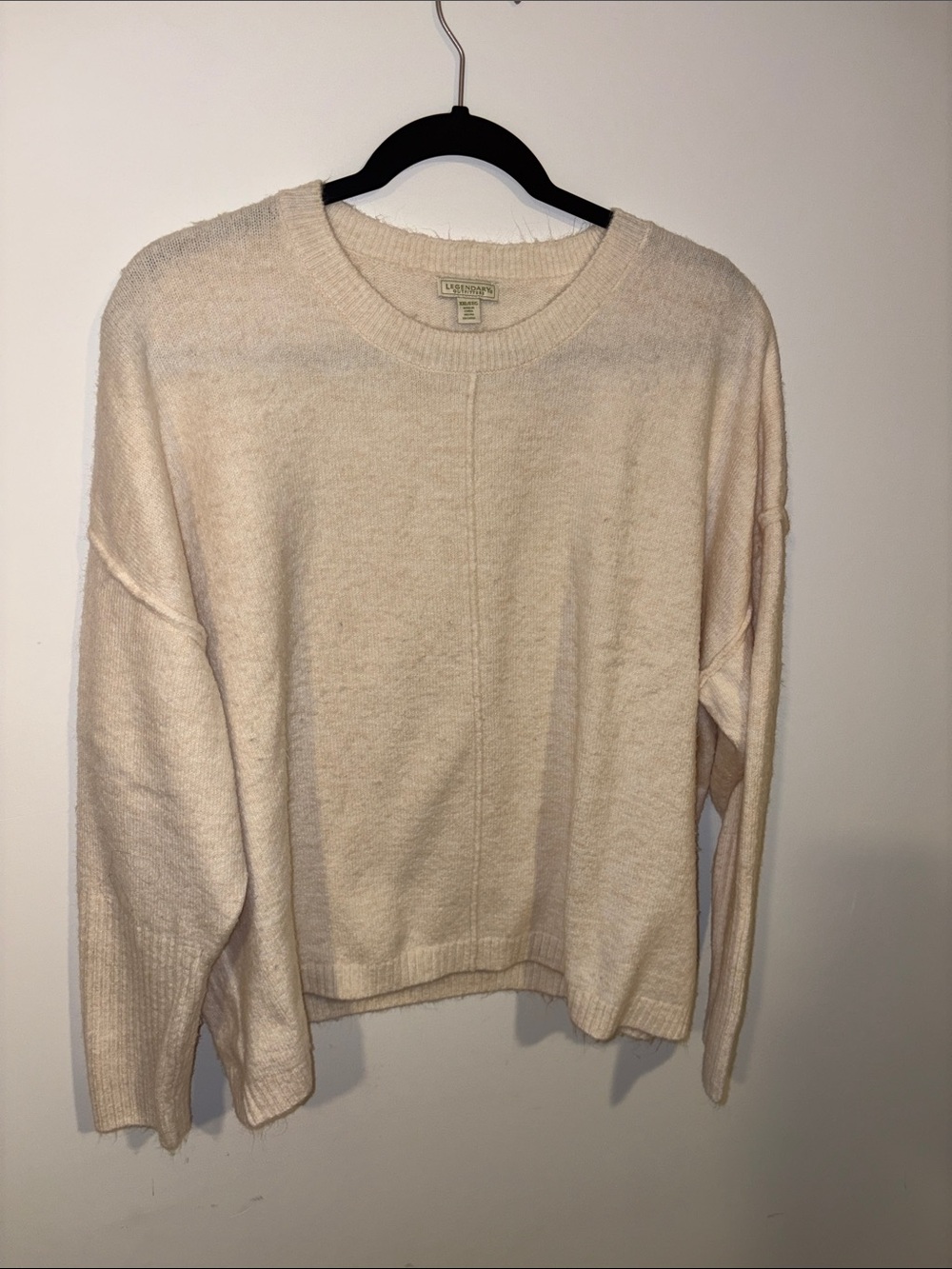 Abercrombie & Fitch Soft Cream Scoopneck Sweater